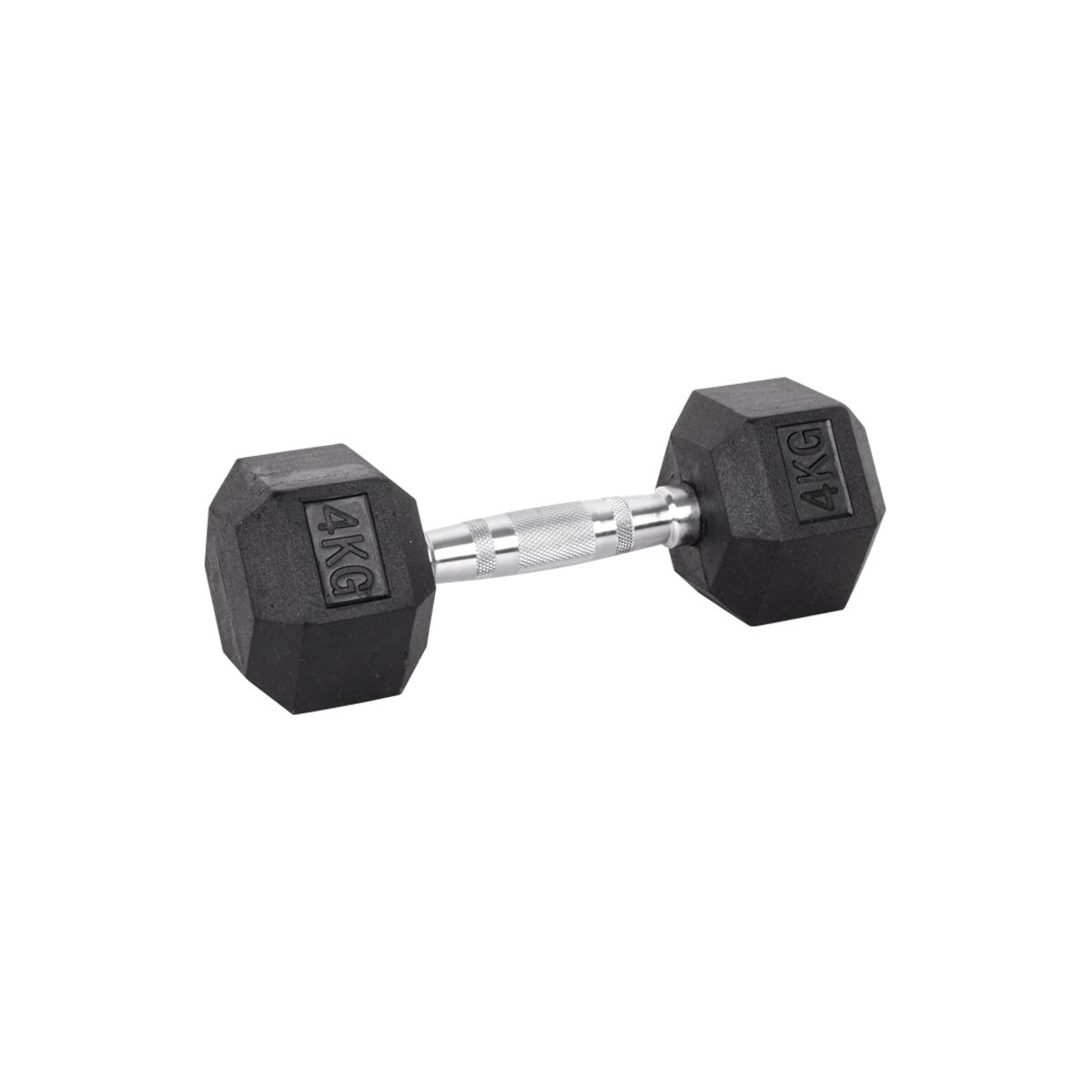 Manual i stål med gummibelegg (2–40 kg) inSPORTline Hexsteel