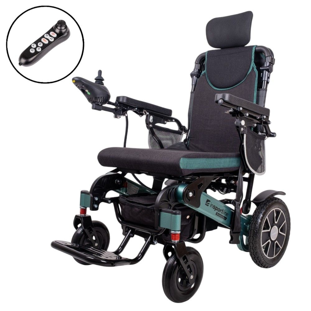 Elektrisk rullestol Hawkie Evo Plus II - justerbar ryggstøtte 700 W