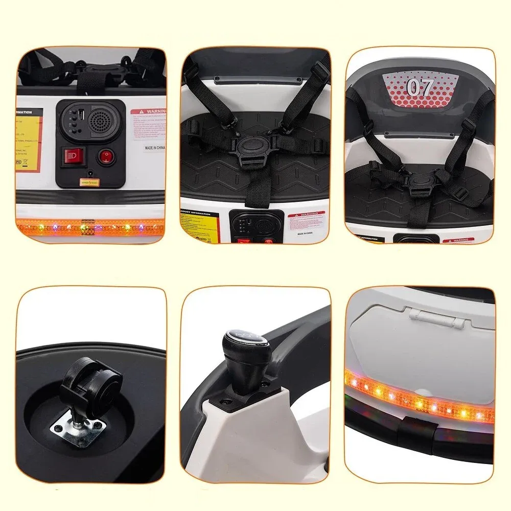 Elektrisk Bumper Car for Barn – 12V 70W