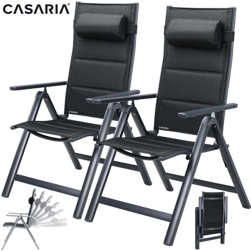 Hagestol Bern Premium 2-pk – antrasitt