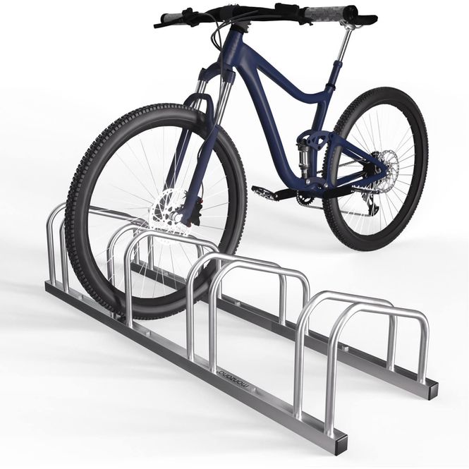 Hovedbilde Sykkelstativ for 4 stk - 120x32x27cm