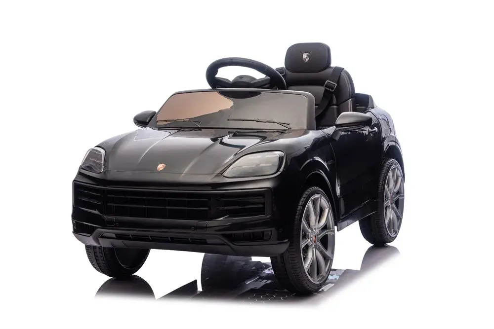 Porsche Cayenne barnebil med gummihjul - fargevalg