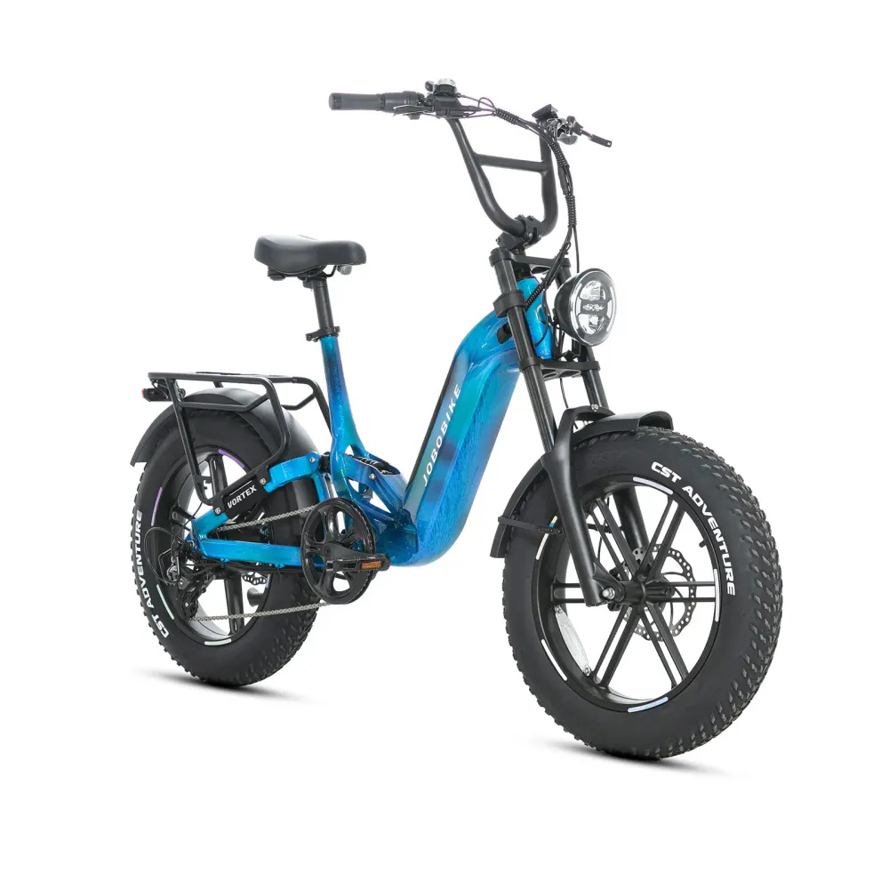Jobobike Vortex Elektrisk fulldempet fatbike
