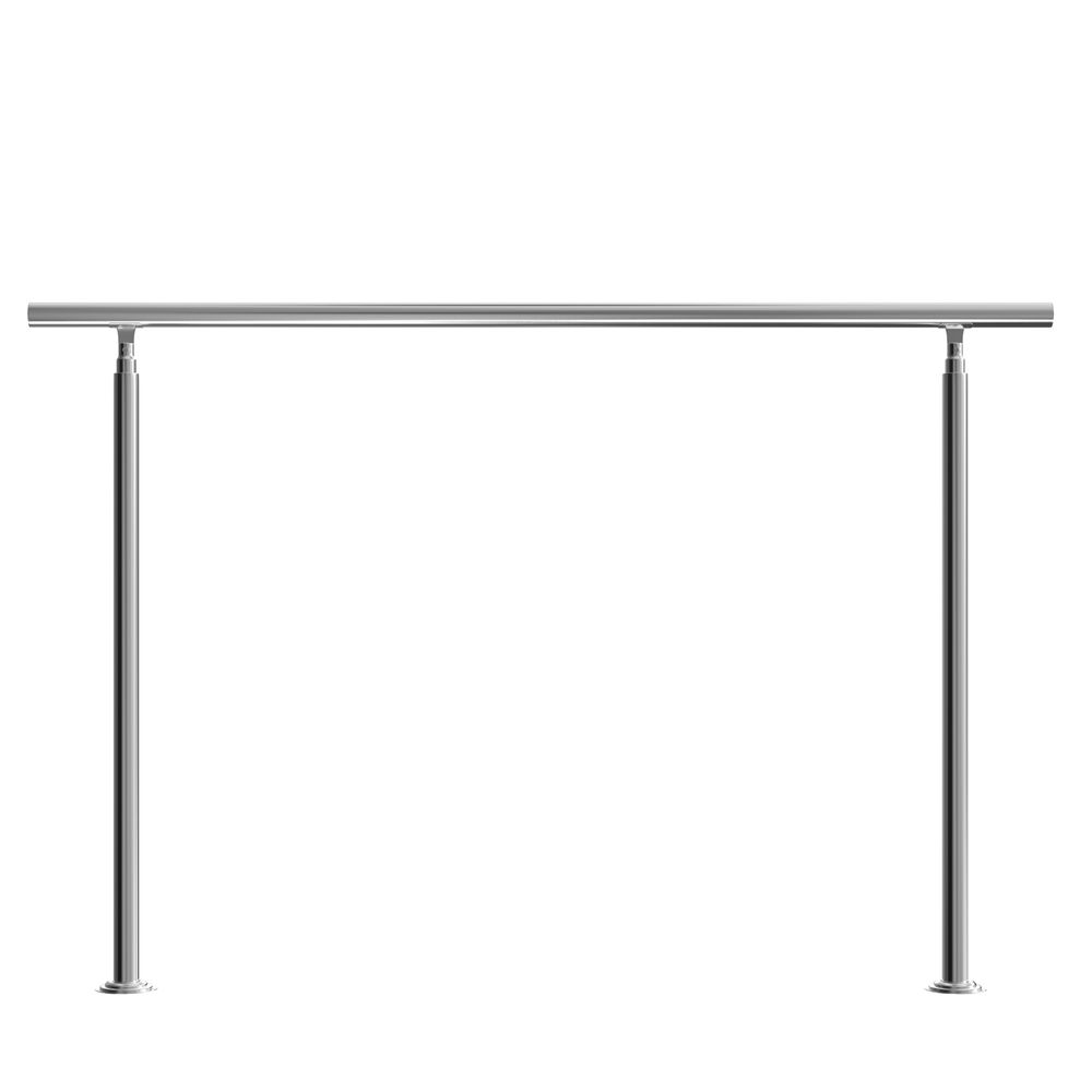 Trapperekkverk i edelstål 160cm