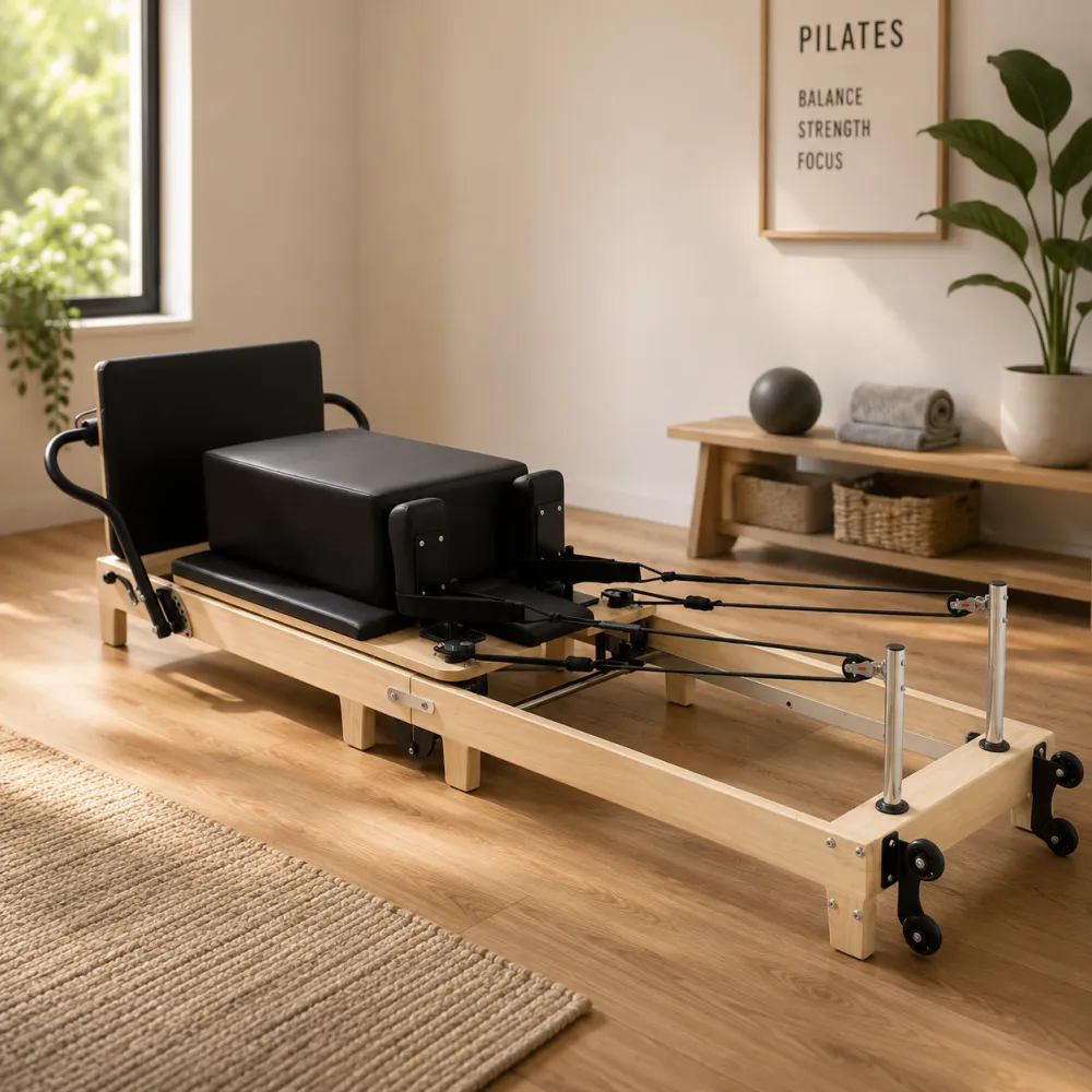 Pilates Reformer inSPORTline Driftaler i Eik