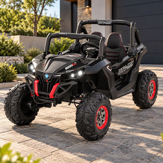 Hovedbilde Elektrisk bil - UTV buggy - 2 seter - 140 watt - sort