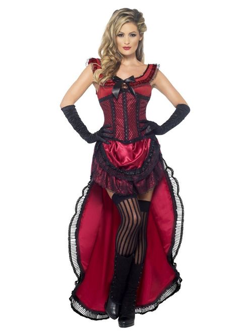 Hovedbilde Western bordell kostyme L