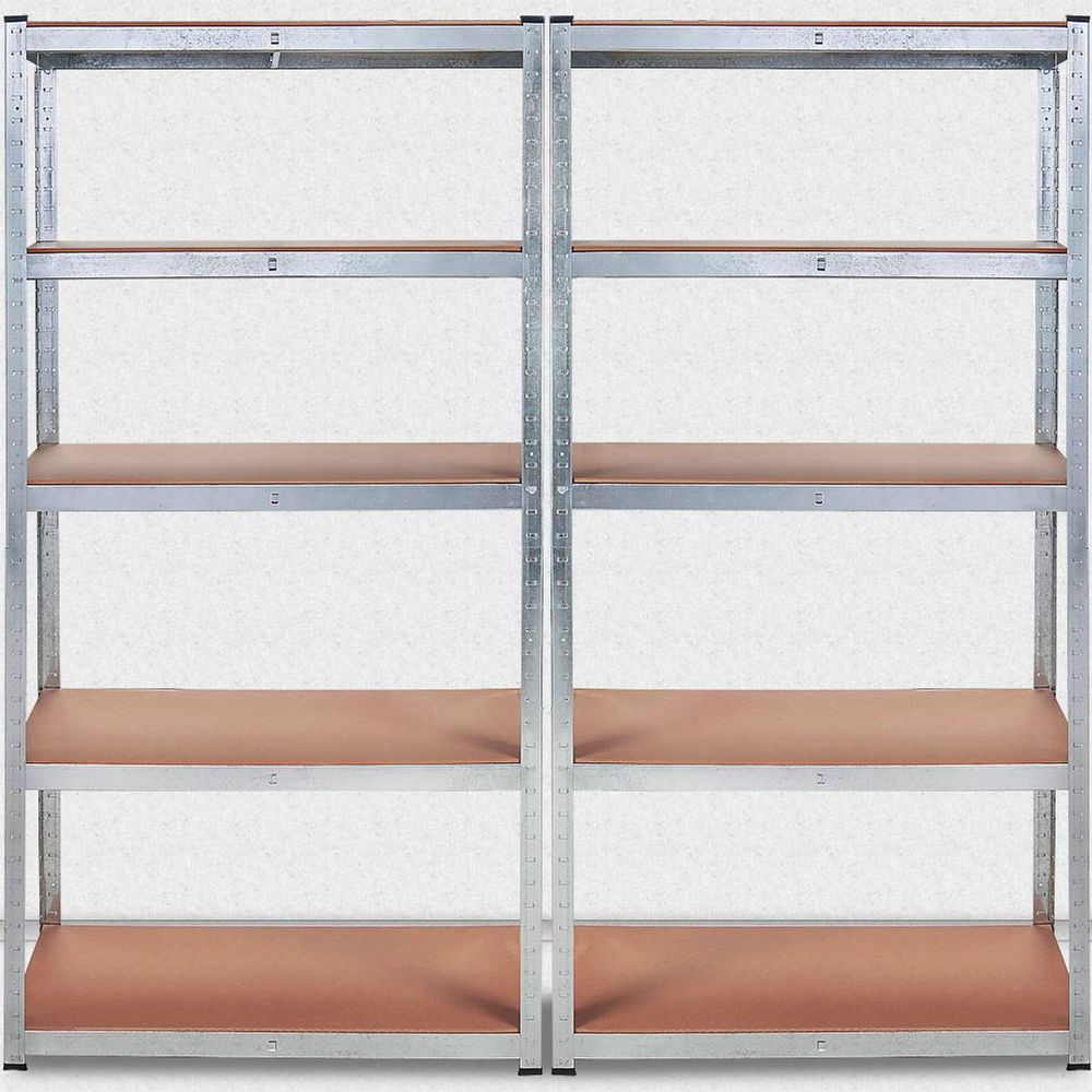 Hyllereol, 2 stk, 180x90x40 cm, galvanisert, 875 kg