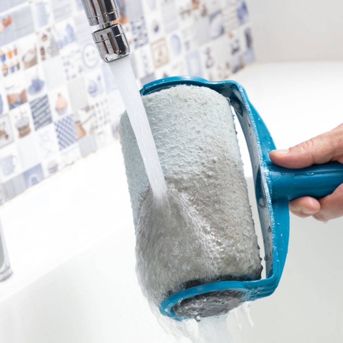 Antidryppende påfyllbare maleruller Roll'n'paint, sett 5 deler