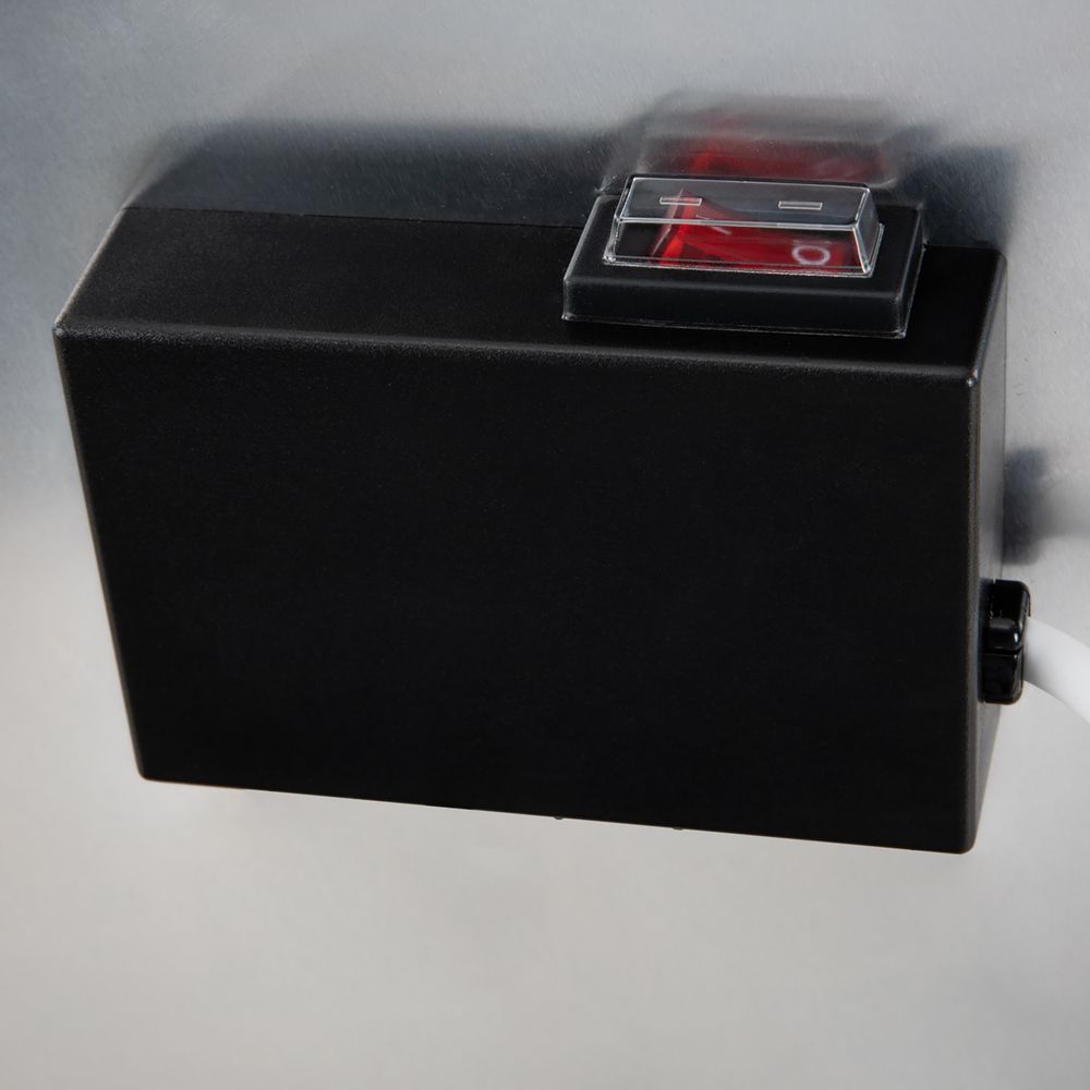 Infrarød speilvarmer 200 W rund Ø60 cm – Heidenfeld HF-HS300