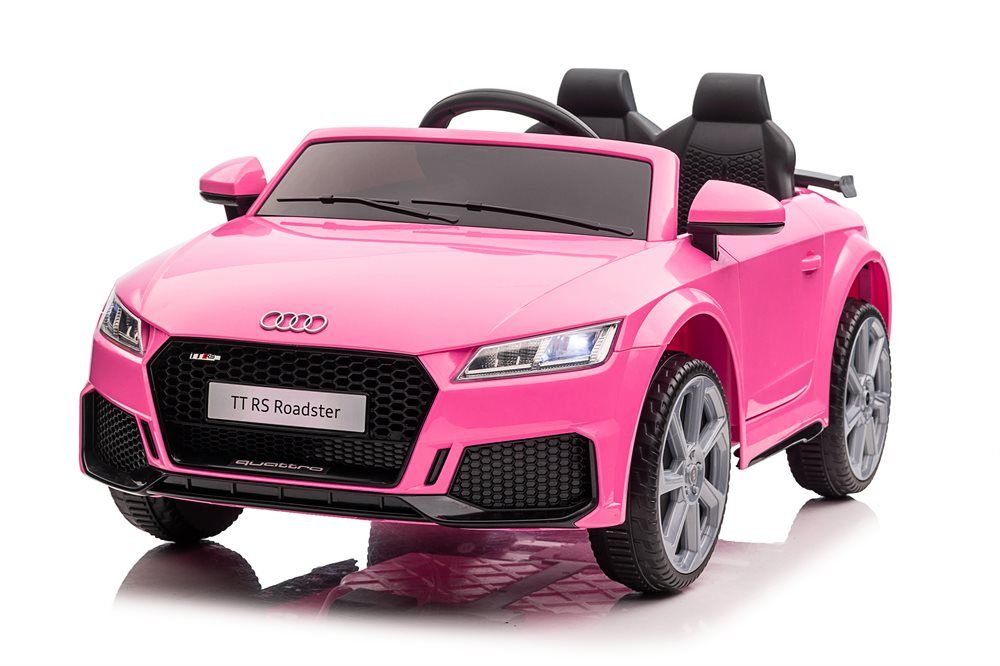 Audi TT RS Roadster barnebil 12V - rosa
