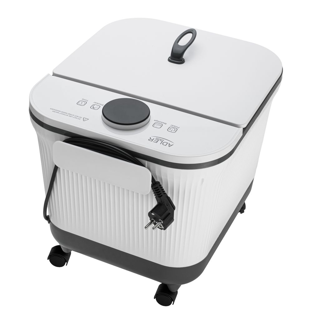 Adler deluxe fotspa med varme og massasje