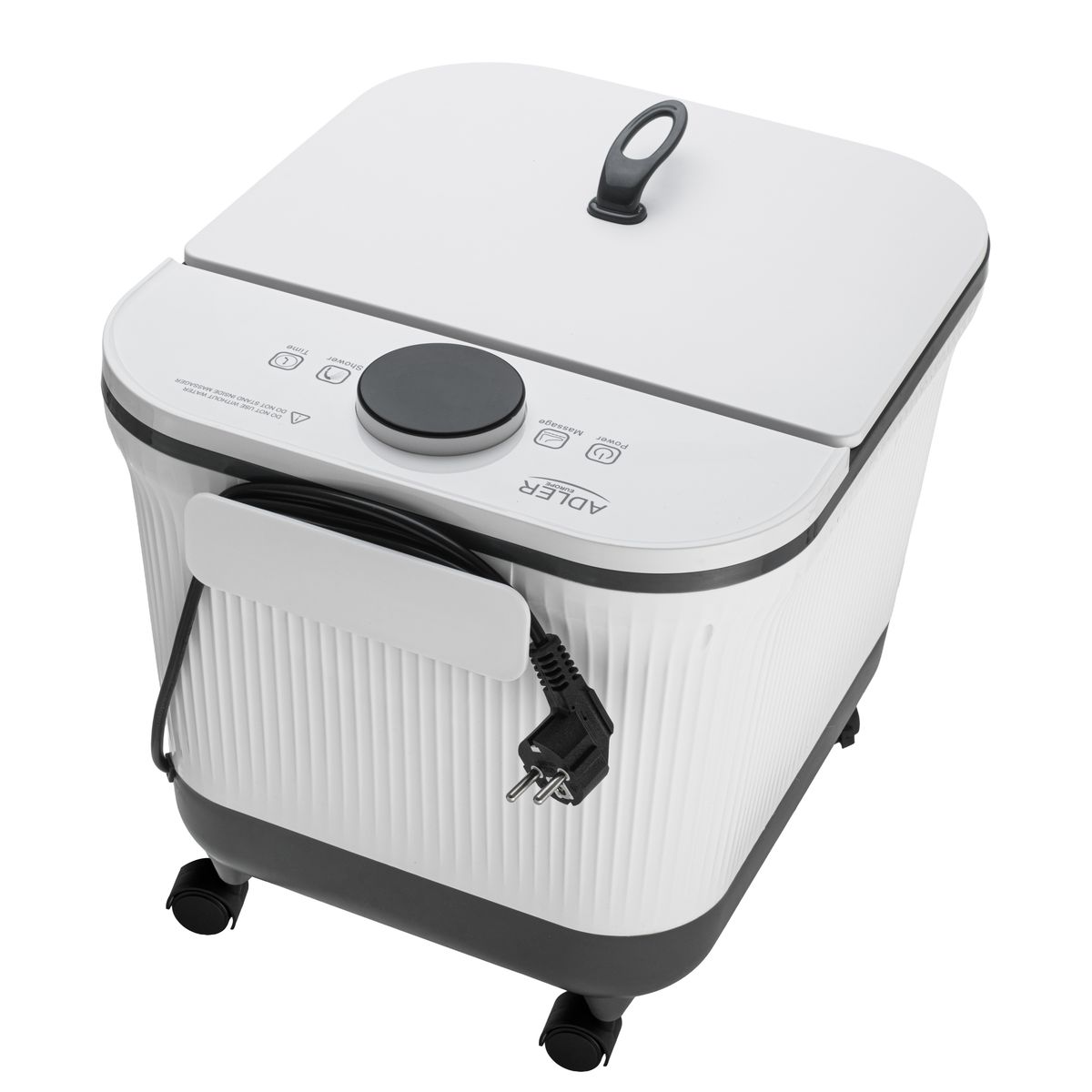 Adler deluxe fotspa med varme og massasje