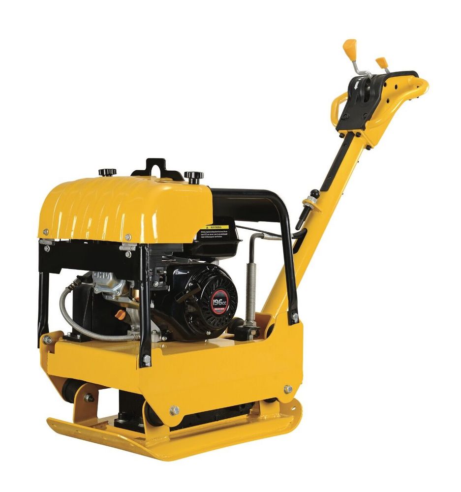 Gardentec vibroplate - komprimeringsmaskin 6,5 hp 117kg