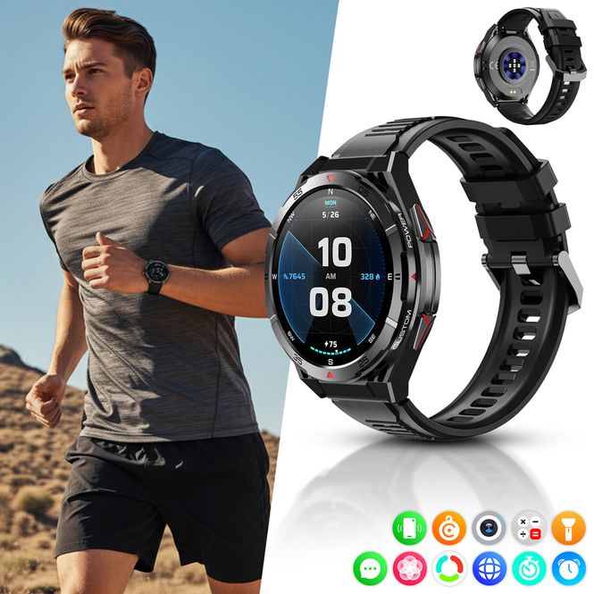 Hovedbilde Smartklokke inSPORTline Rodamo - robust design