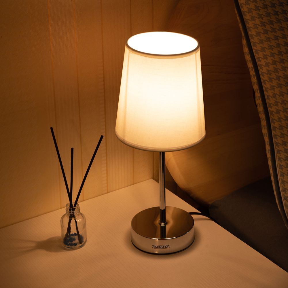 Bordlampe Lumière 32x13x13cm - hvit