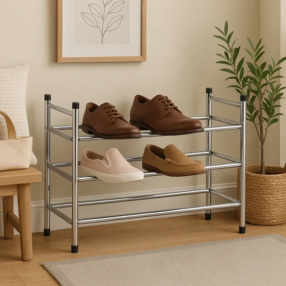  Uttrekkbar skoholder H50 - fra 61 til 115 cm - 3 etasjer