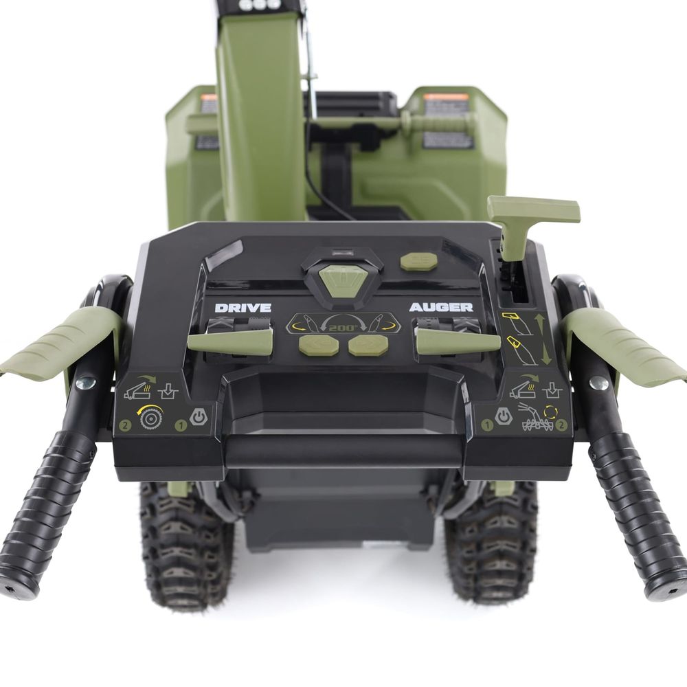 Hecht 6261 Batteridrevet 2-trinns Snøfreser 