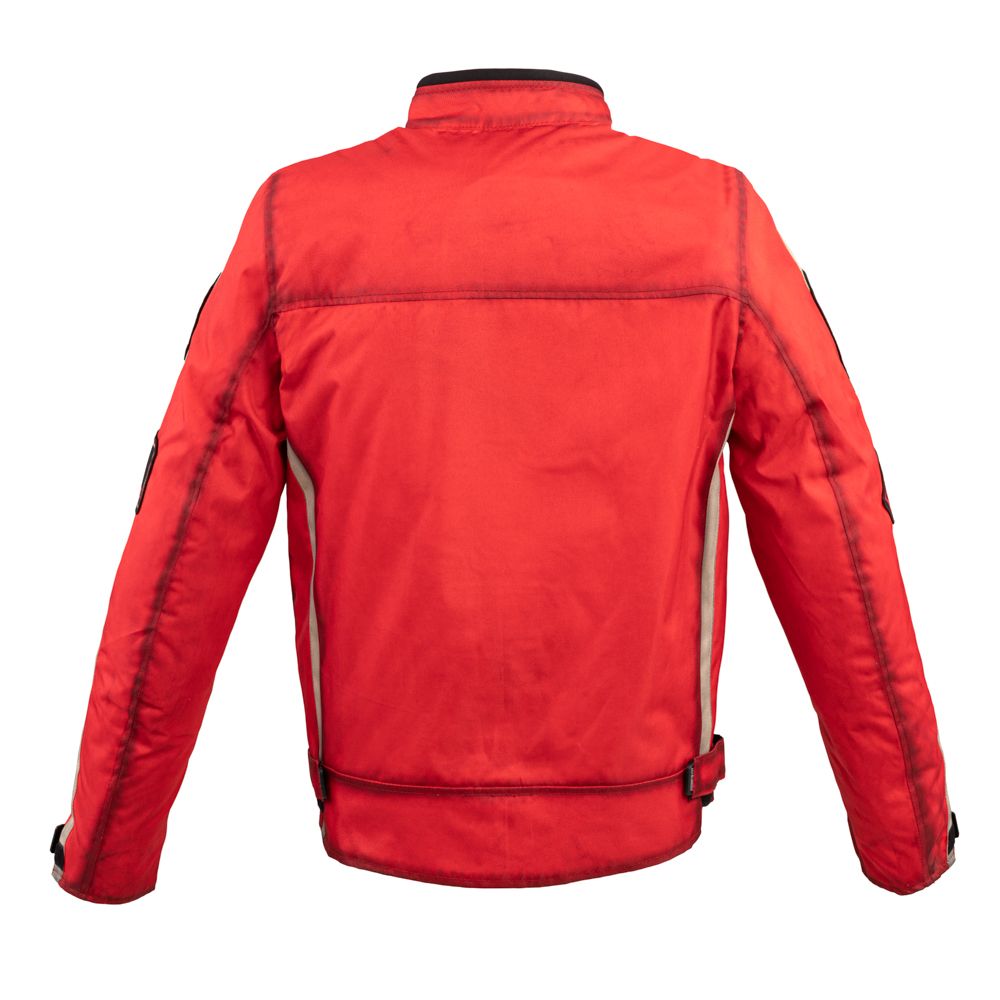 W-TEC Patriot Red Tekstil MC-jakke Herre