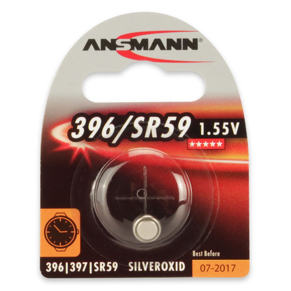 B-vare Silveroxide 1,55V - SR59/396/397