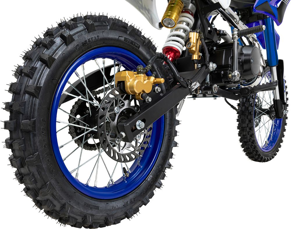 Dirtbike - Jugend Cross - JC125 cc 17/14 - blå
