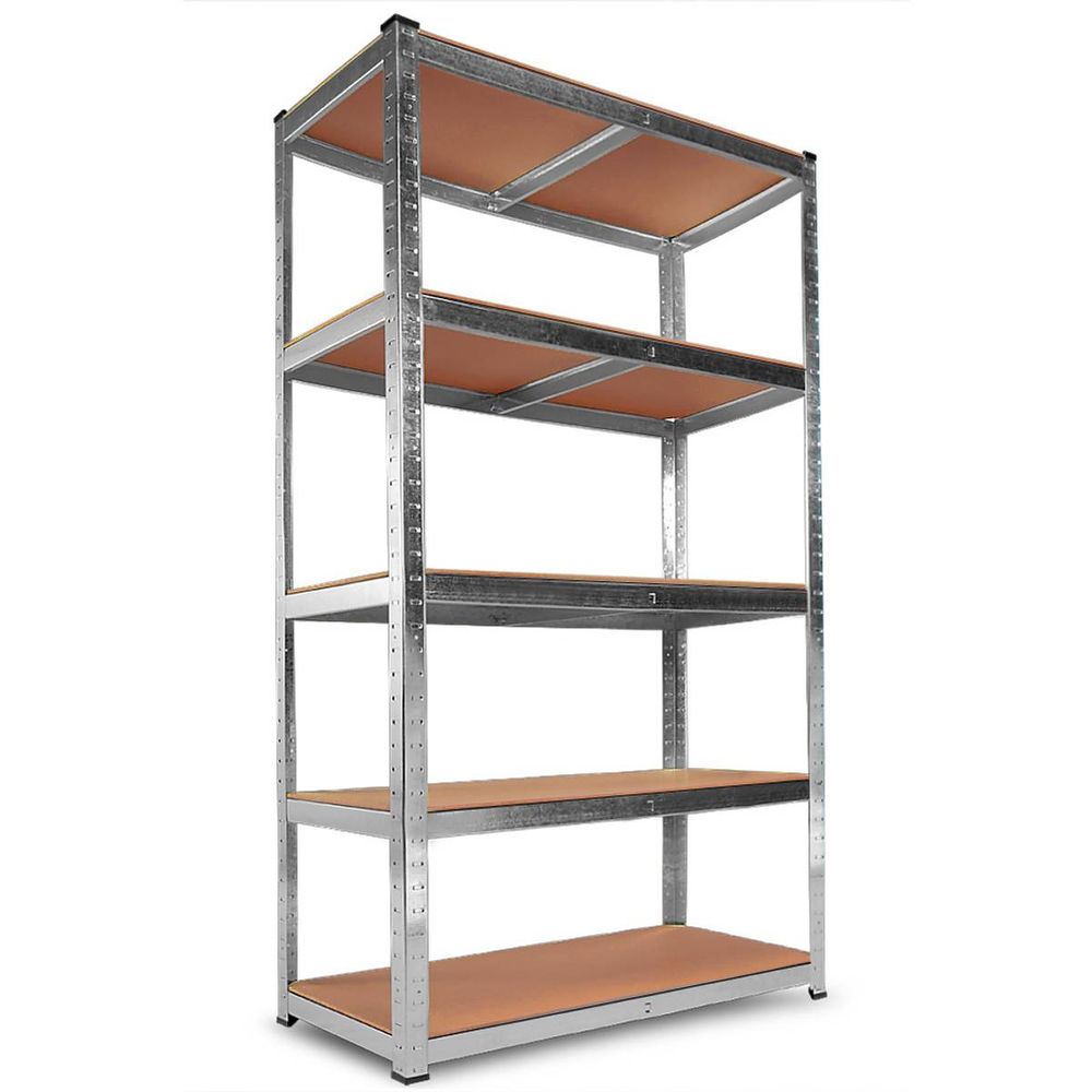 Hyllereol, 2 stk, 180x90x40 cm, galvanisert, 875 kg