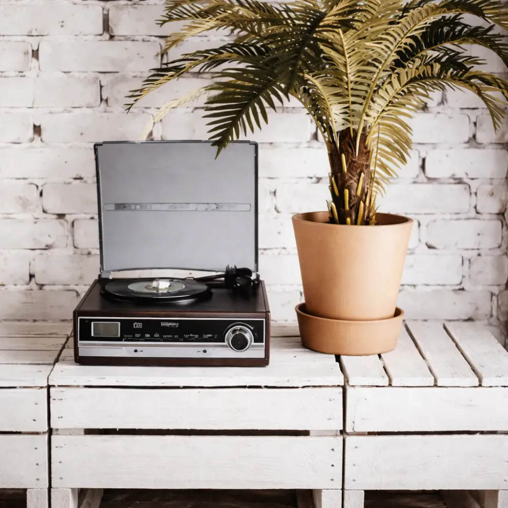 Platespiller med radio - Camry
