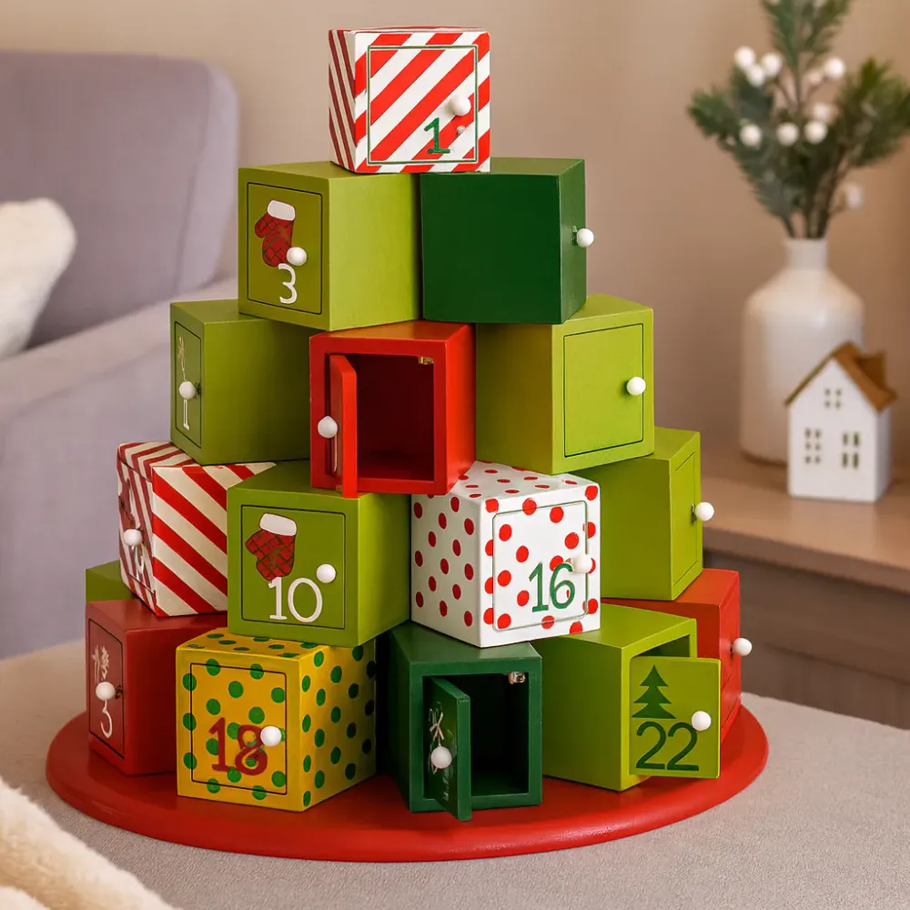 Adventskalender - gaveboks