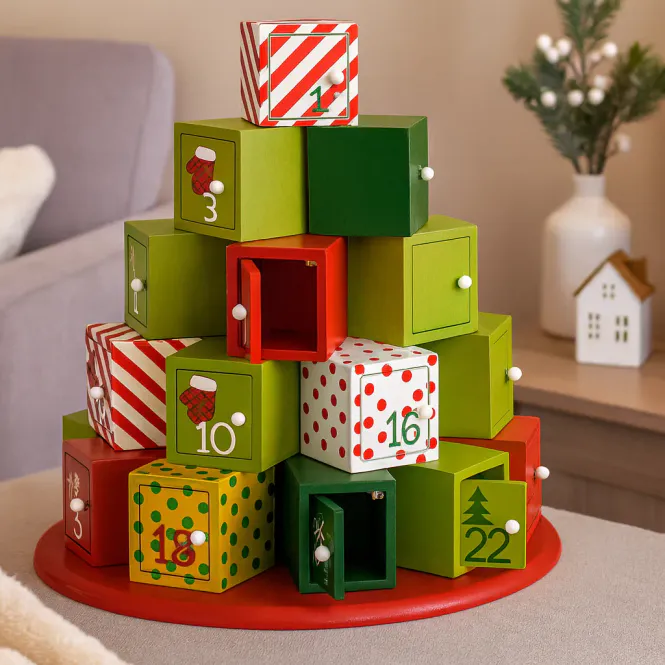 Hovedbilde Adventskalender - gaveboks