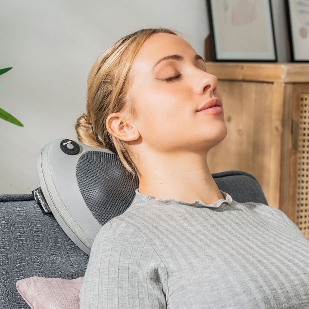 Kompakt Shiatsu-massasjeapparat med varme - InnovaGoods