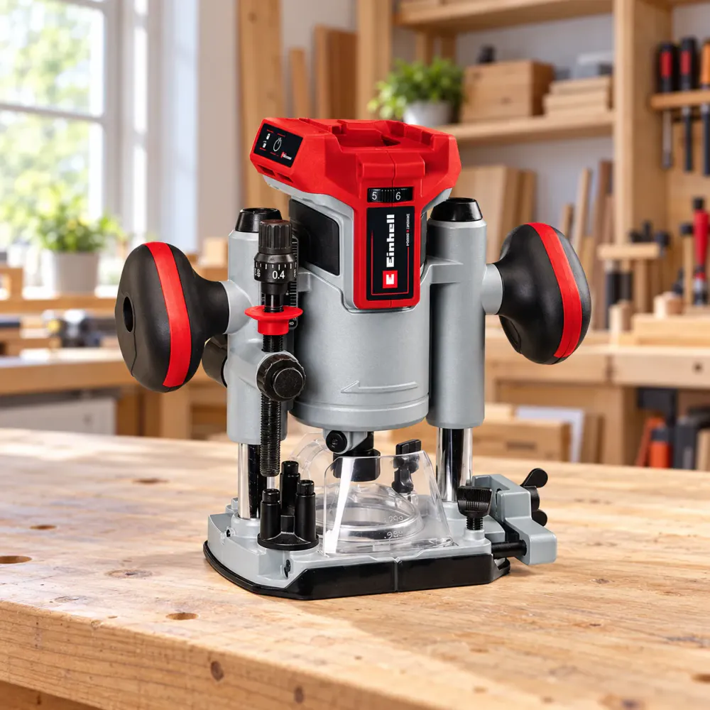Einhell batteridrevet overfres/kantfres TP-RO 18 Set Li BL - Solo