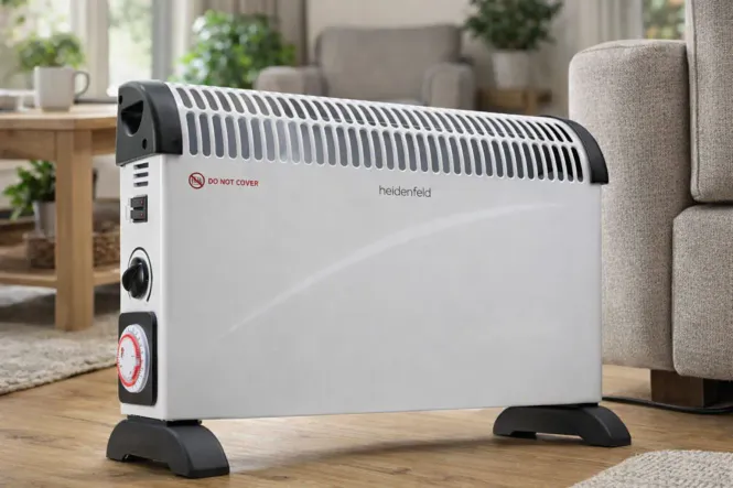 Hovedbilde Heidenfeld HL200 konvektorvarmer, 750-2000 watt 25m²