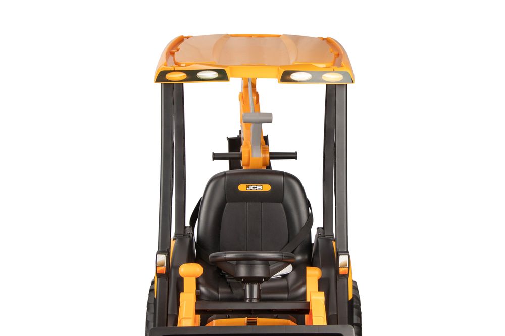JCB 4-i-1 Traktor for barn 12V med fjernkontroll