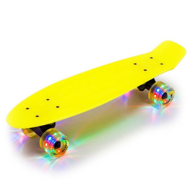 Hovedbilde Penny Board 22” LED-hjul - WORKER Aspy C3 Cruiser