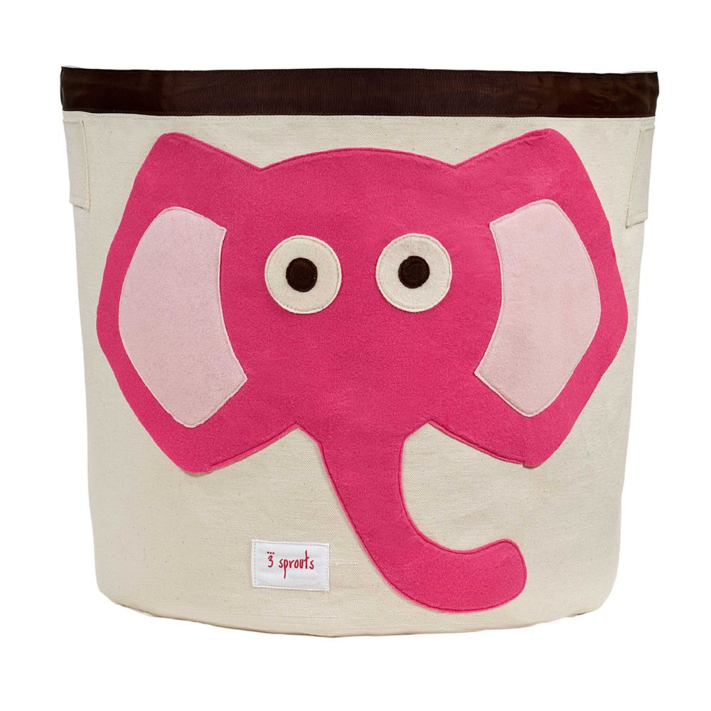 3 Sprouts oppbevaringskurv - Elefant