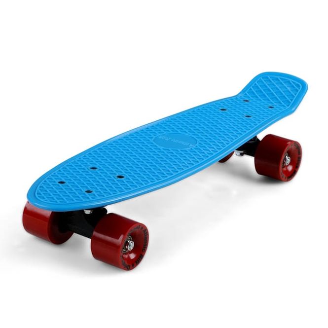 Hovedbilde Retro Mini Skateboard - blå/rød