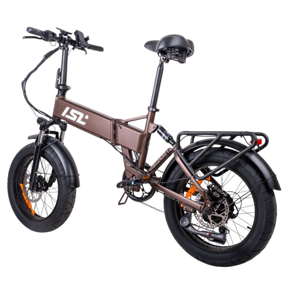 Sammenleggbar elsykkel fatbike inSPORTline ISL Baxom Lite 720Wh – 20