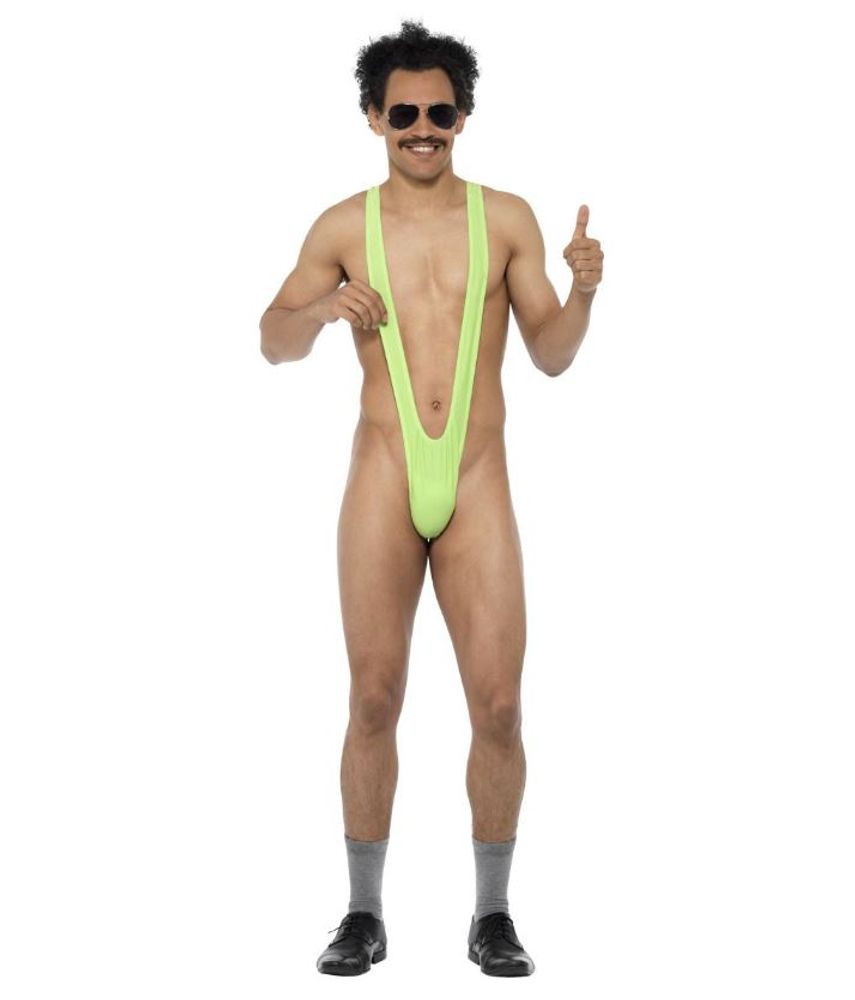 Borat Mankini - lime grønn