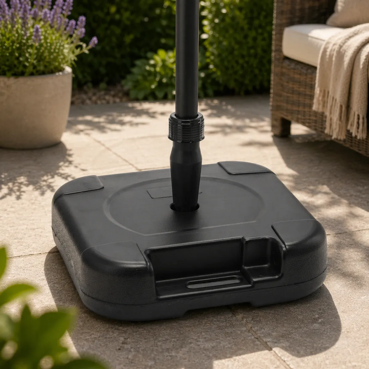 Parasollfot 19 L - påfyllbar