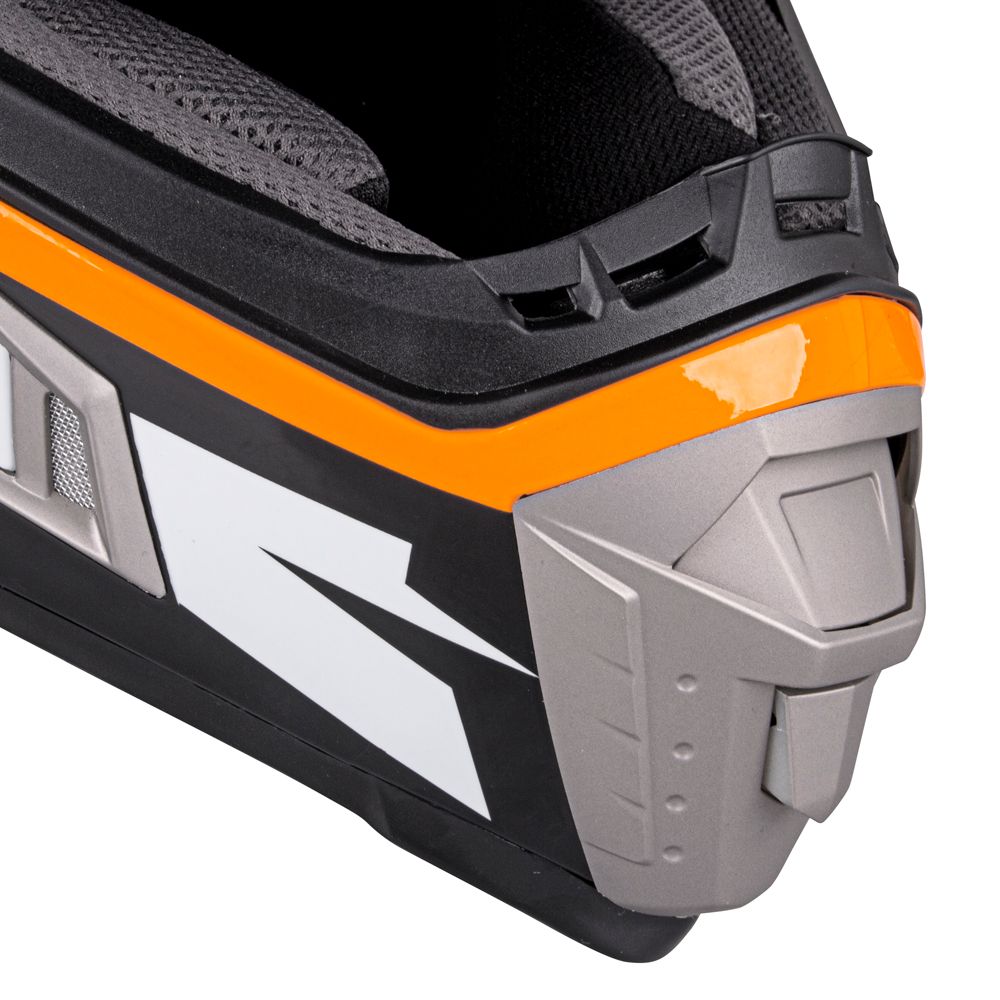 W-TEC Dualsport MC-hjelm Gul/Blå – Sikker og komfortabel