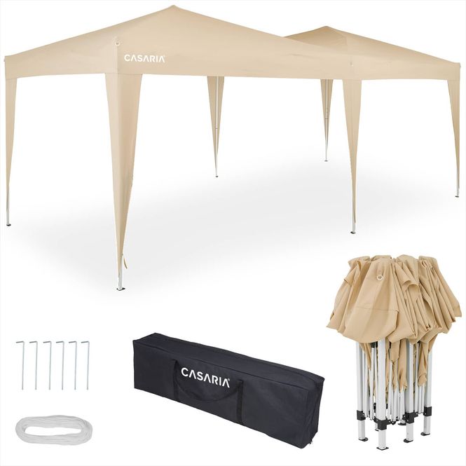 Hovedbilde Popup Partytelt 3x6m - beige