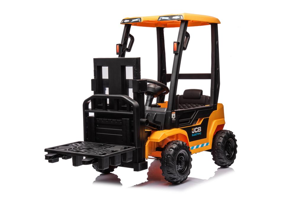 JCB Gaffeltruck Elbil for barn 12V med fjernkontroll