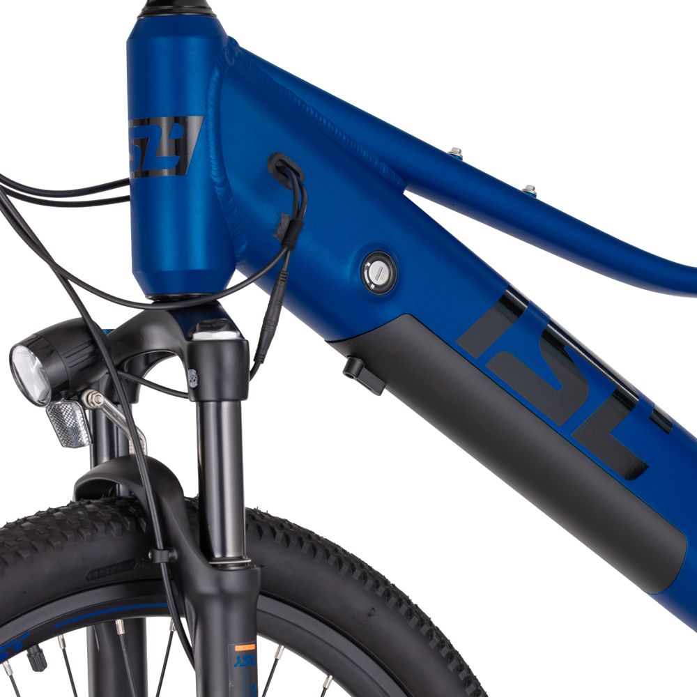 Elektrisk Terrengsykkel Barn 24” - blå/Rosa - 130-155 cm