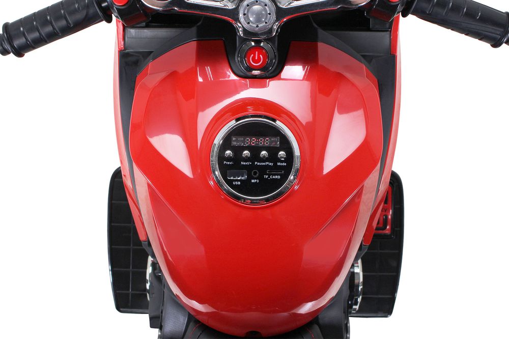 Barnemotorsykkel 1299SS, el-motorsykkel - hvit/rød