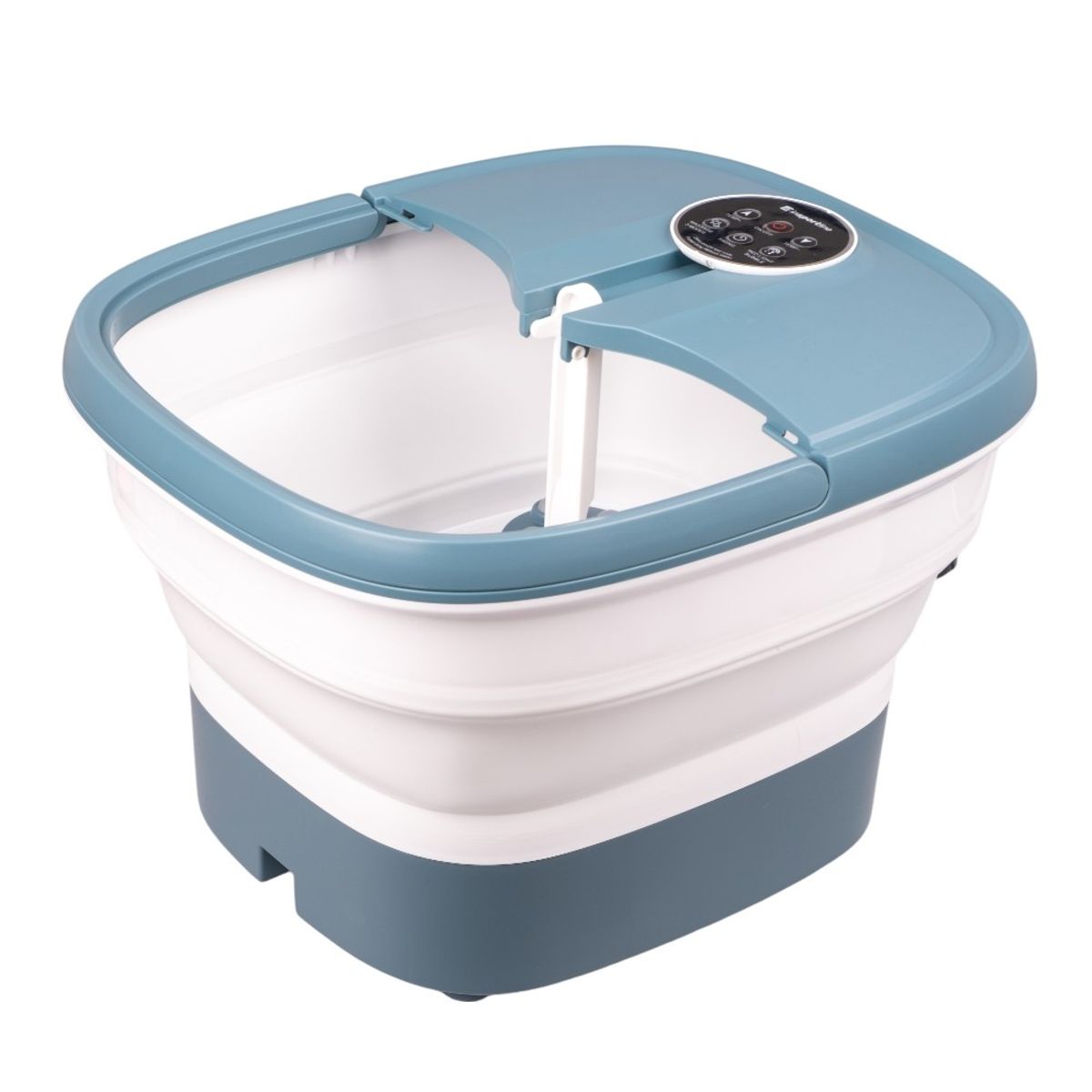 Sammenleggbart fotbad med massasje