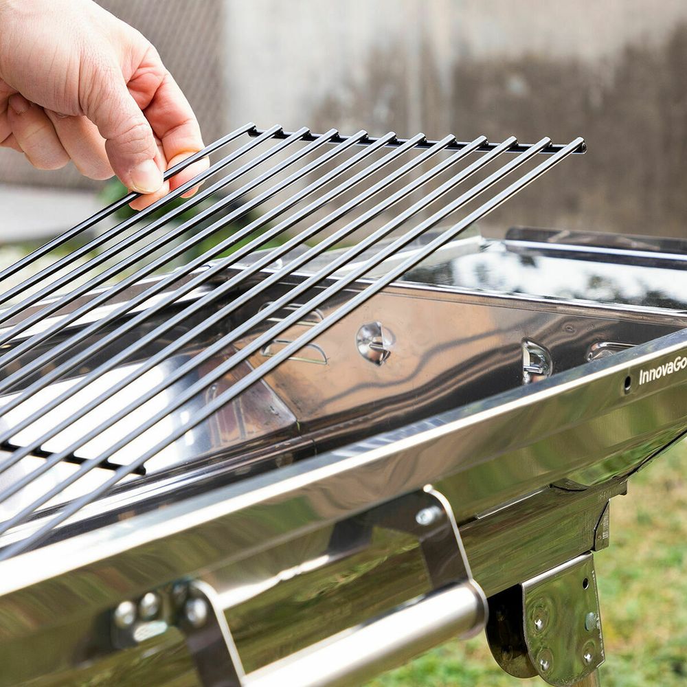Sammenleggbar Kullgrill med Grillmatter InnovaGoods