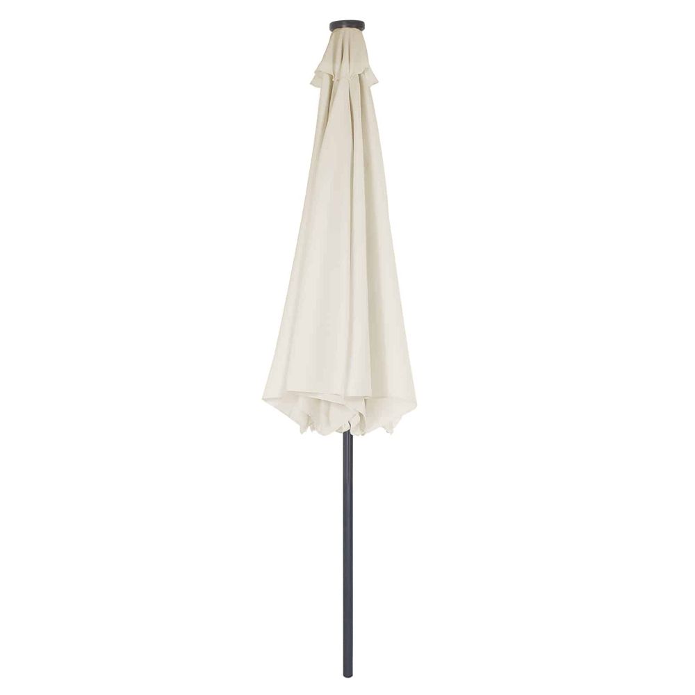 LED lys Parasoll - Florida 300cm - krem