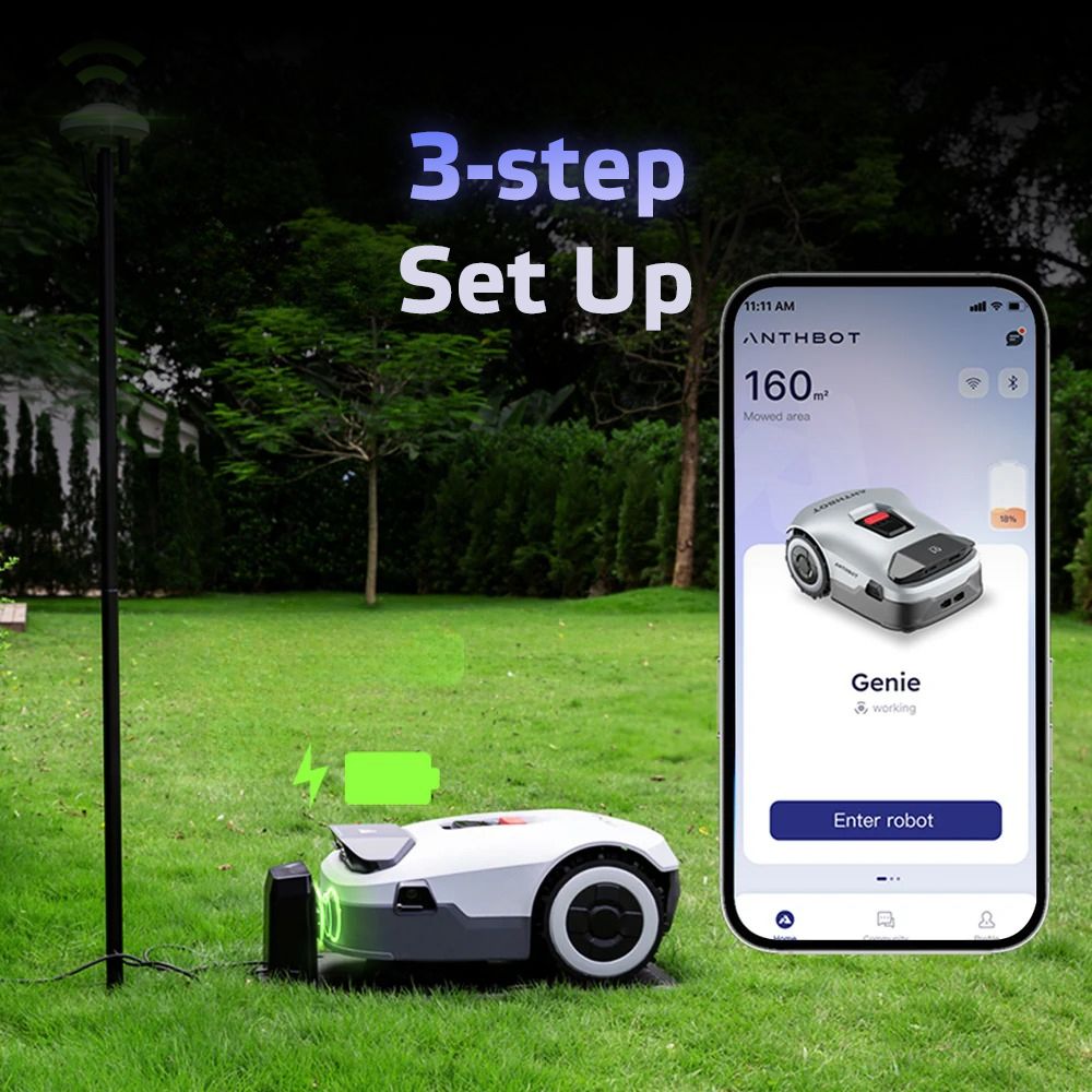Anthbot Genie 600 Robotgressklipper 900 m²