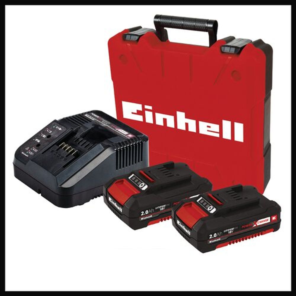 Slagdrill Einhell TP-CD 18/50 Li-i BL med 2 Batterier