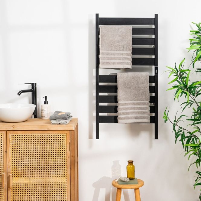 Hovedbilde Elektrisk håndkleholder for vegg og gulv, IP44, 260W